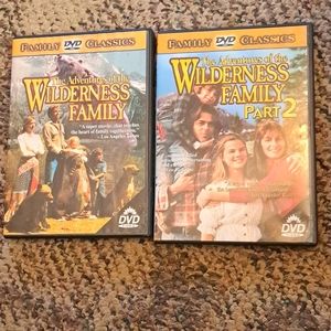 Dvd set of 2. The Adventures of the Wilderness Family, part 1 and part 2.